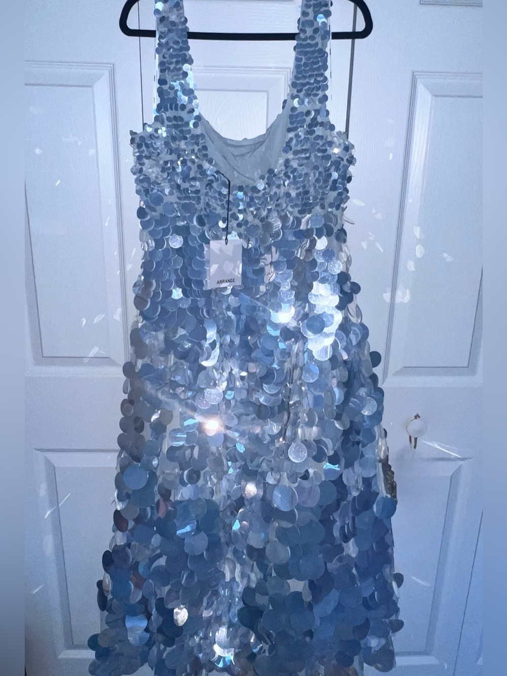 ASOS Arrange dress - ice blue - Picture 8 of 12